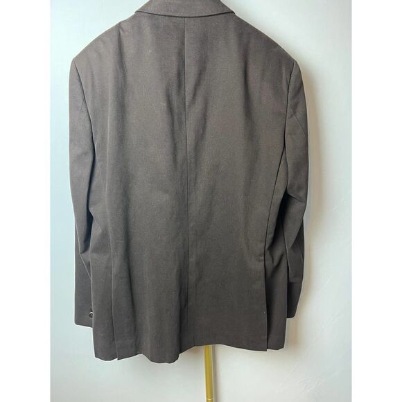 Brooks Brothers Brown Cotton Blazer Men's Sz. L - Picture 5 of 8
